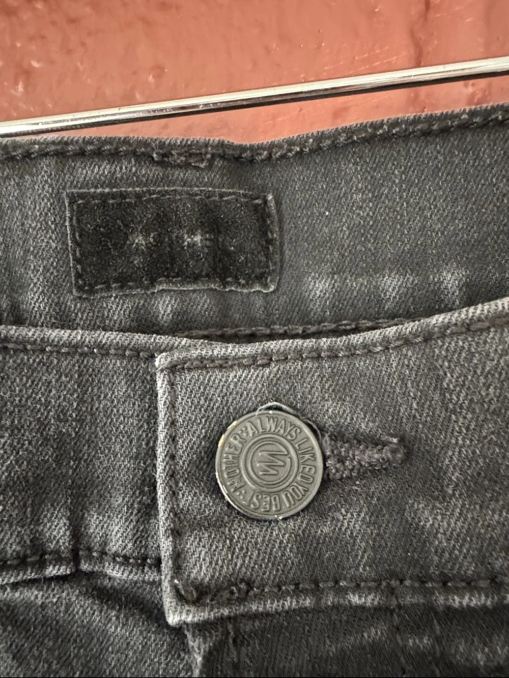 MOTHER High Waisted Rider Skimp in ‘Not Guilty’ Wash